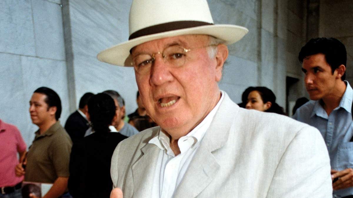 Federico Campbell en una fotografía de 2008