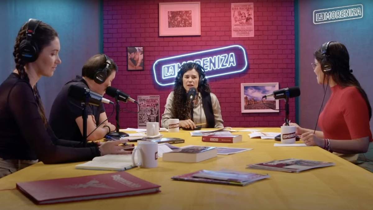 La dirigente de Morena en su podcast