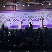 Cruce de acusaciones, tropiezos y revires en el último debate de Coahuila