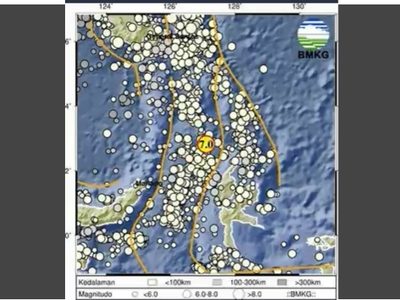 Un sismo de 7.0 estremece a Indonesia