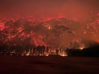 Incendios en El Hoyo: el intendente manifestó que todos los años “pasa lo mismo”
