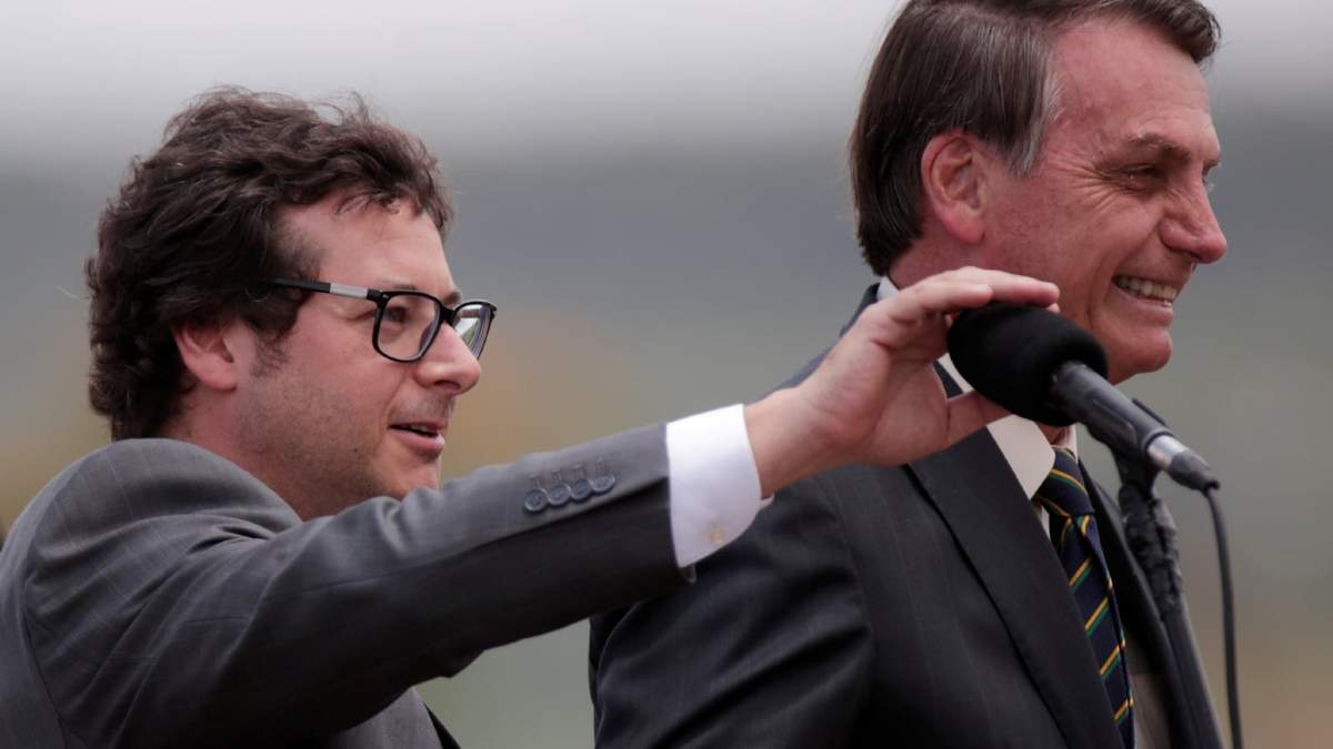 Fabio Wajngarten, el titular de Comunicación, infectado junto a Bolsonaro. Fuente: (Twitter)