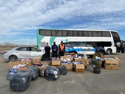 Policía Federal secuestró mercadería de contrabando con un costo superior a los $3.4 millones