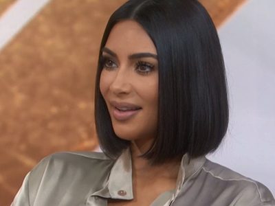 ¡Uff! Kim Kardashian causó furor en redes con un extraño accesorio para los ojos