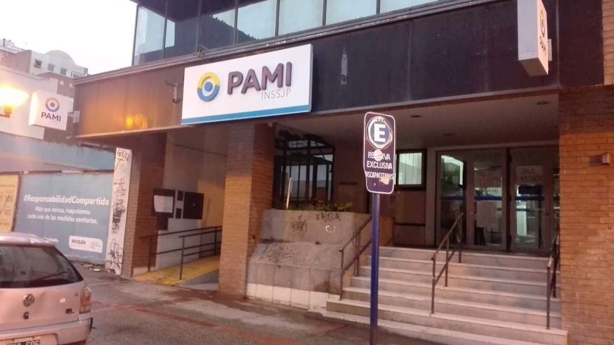 Oficinas de PAMI en Neuquén. Fuente: (Facebook)
