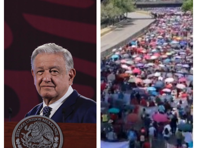 “Están en libertad de expresarse”: AMLO sobre bloqueos de la CNTE