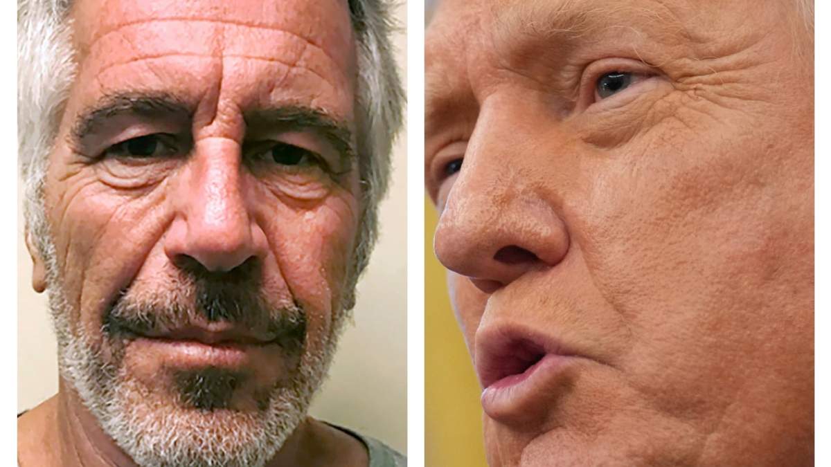 Jeffrey Epstein y Donald Trump