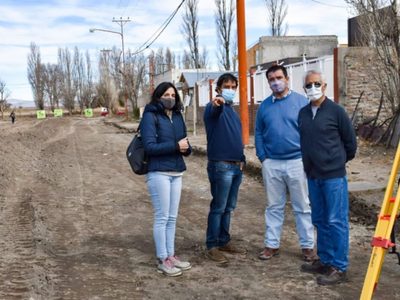 La Municipalidad de Zapala confirmó que las obras en la calle Olascoaga entraron en su etapa final