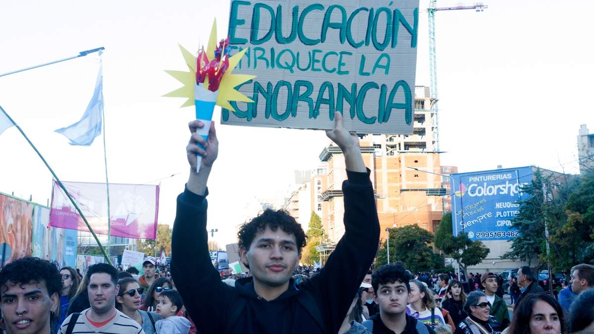 La marcha universitaria podría volver a repetirse. Fuente: (Emiliano Ortiz)