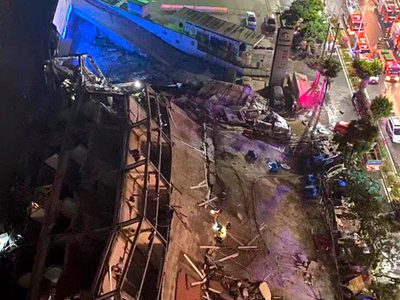 Tragedia en China: se derrumbó un hotel donde 70 personas estaban en cuarentena por el coronavirus