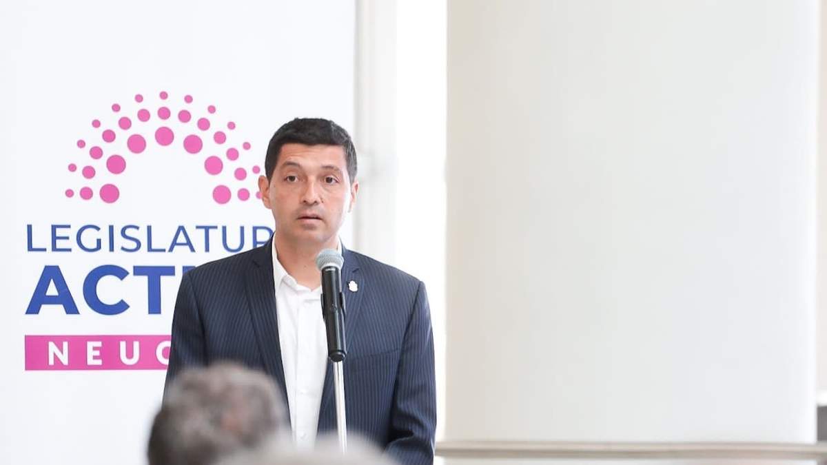 Marcos Koopmann, vicegobernador de Neuquén. Fuente: (Twitter)