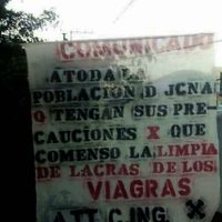Con narcomantas, el CJNG anuncia 'limpia” de los Viagras en la zona de occidente de Michoacán