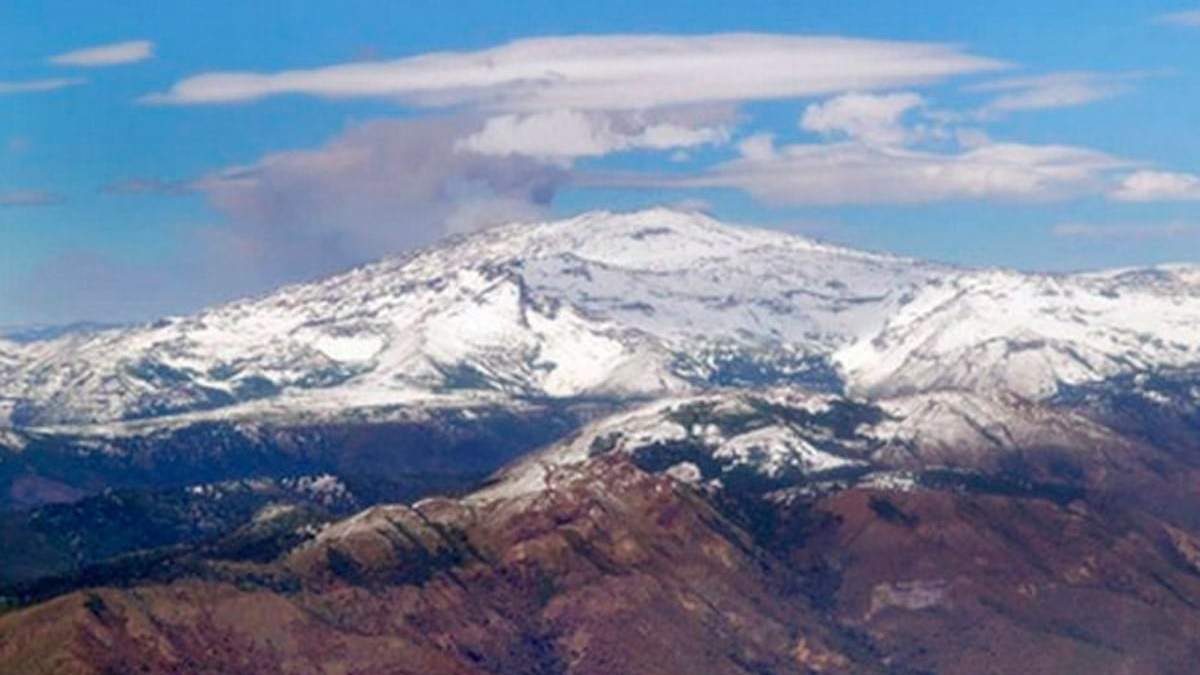 Volcán Copahue. Fuente: (Twitter)