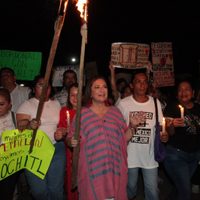 Con “Marcha de la Esperanza”, Xóchitl Gálvez inicia precampaña en Coyuca de Benítez