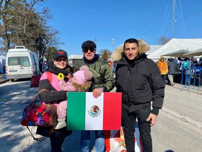 Silvia, la mexicana en Ucrania que le cantó a su hija para que no repitiera el sonido de bombas