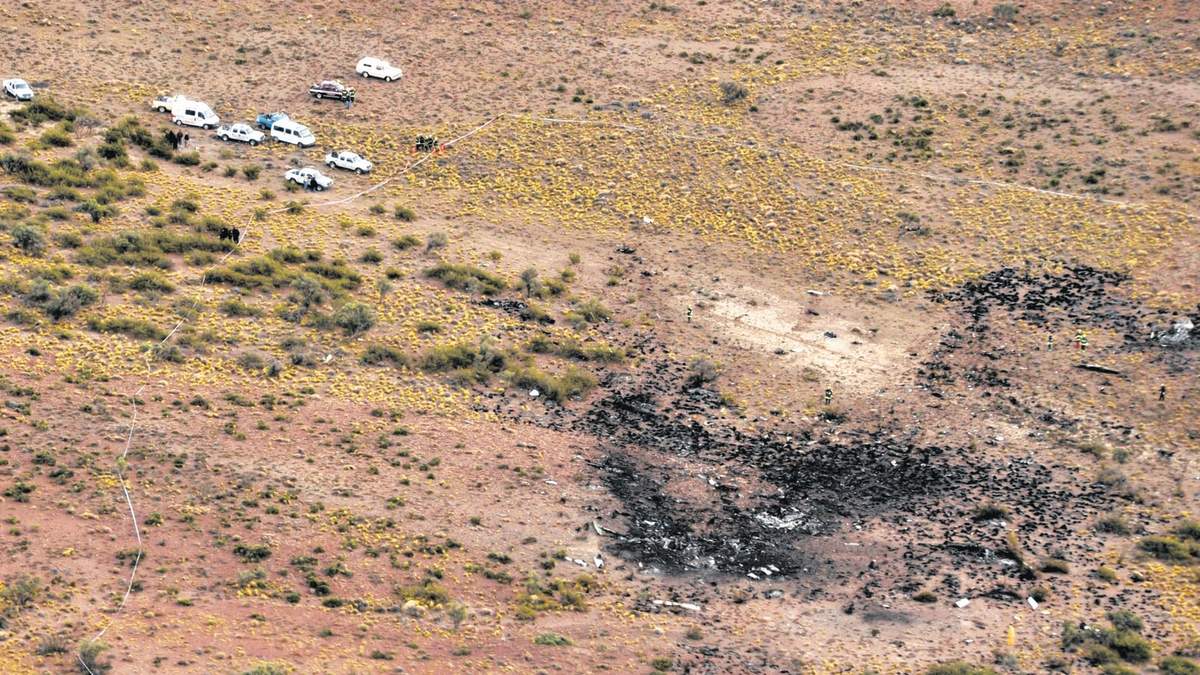 Río Negro, lugar donde cayó el avión de Sol. Fuente: (Twitter)