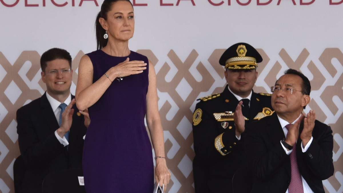 La jefa de gobierno, Claudia Sheinbaum Pardo
