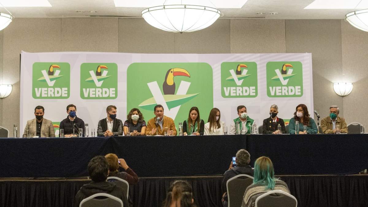 Conferencia del Partido Verde Ecologista de México
