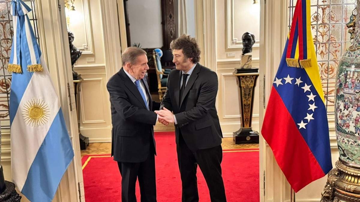 Edmundo González y Javier Milei