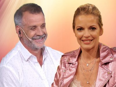 Toda la carne en el asador: Christian Petersen piropeó a Carina Zampini y esta fue su reacción