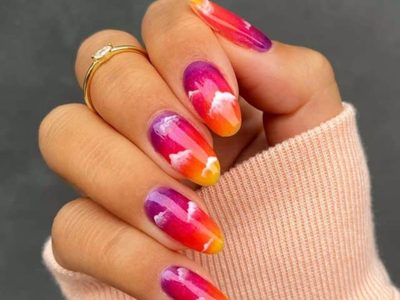 Nail art: cómo hacer el diseño "sunset" inspirado en los más bellos colores