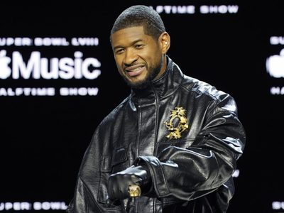 Apple Music amplifica el espectáculo de medio tiempo de Usher en el Super Bowl (Video)