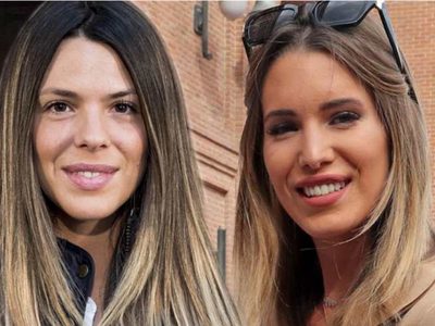 Casi iguales: Carla Barber y Laura Matamoros llamaron la atención en una fiesta de Pelayo Díaz