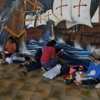 ONG y autoridades de Chiapas despliegan operativo para recibir a migrantes hondureños