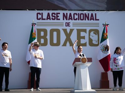 “Elegimos ser un país libre”: Sheinbaum reivindica soberanía en Clase Nacional de Boxeo