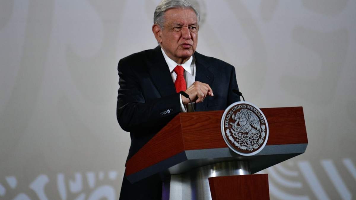 El presidente Andrés Manuel López Obrador en la mañanera