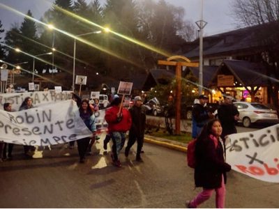 Organizaciones sociales exigieron justicia por Robinson Gatica