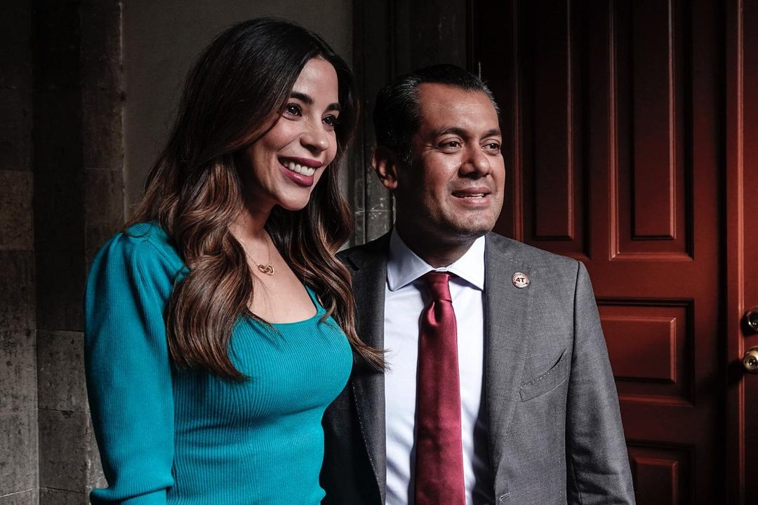 Karina Barreras y Gutiérrez Luna. Foto Galo Cañas  Cuartoscuro
