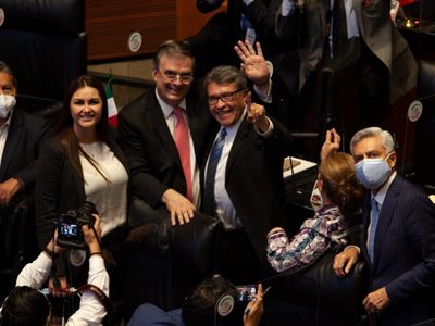 Ebrard rechaza que México se convirtiera en un muro para frenar a migrantes