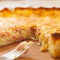 Tarta de jamón y queso en licuadora: fácil, económica y rendidora, la receta que te salva el finde