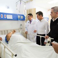 En unas horas, reparan y abastecen el Hospital Balbuena para la visita de Peña