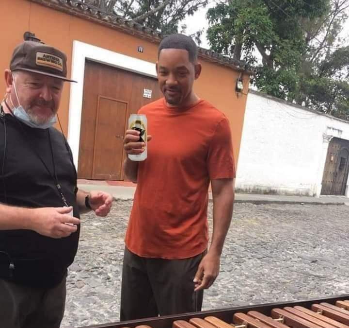 El actor estadunidense, Will Smith, en Guatemala