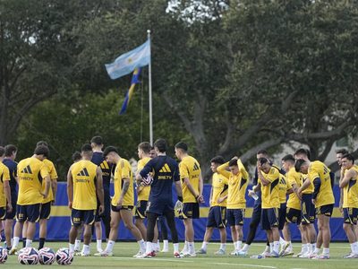 Ya está a disposición de Russo: el futbolista que se sumó a las prácticas de Boca en Miami