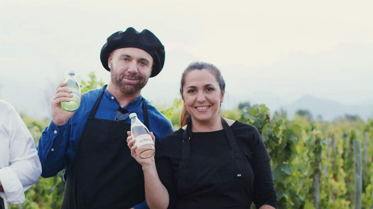 Dos chefs promocionan cocina argentina. Fuente: (Instagram)