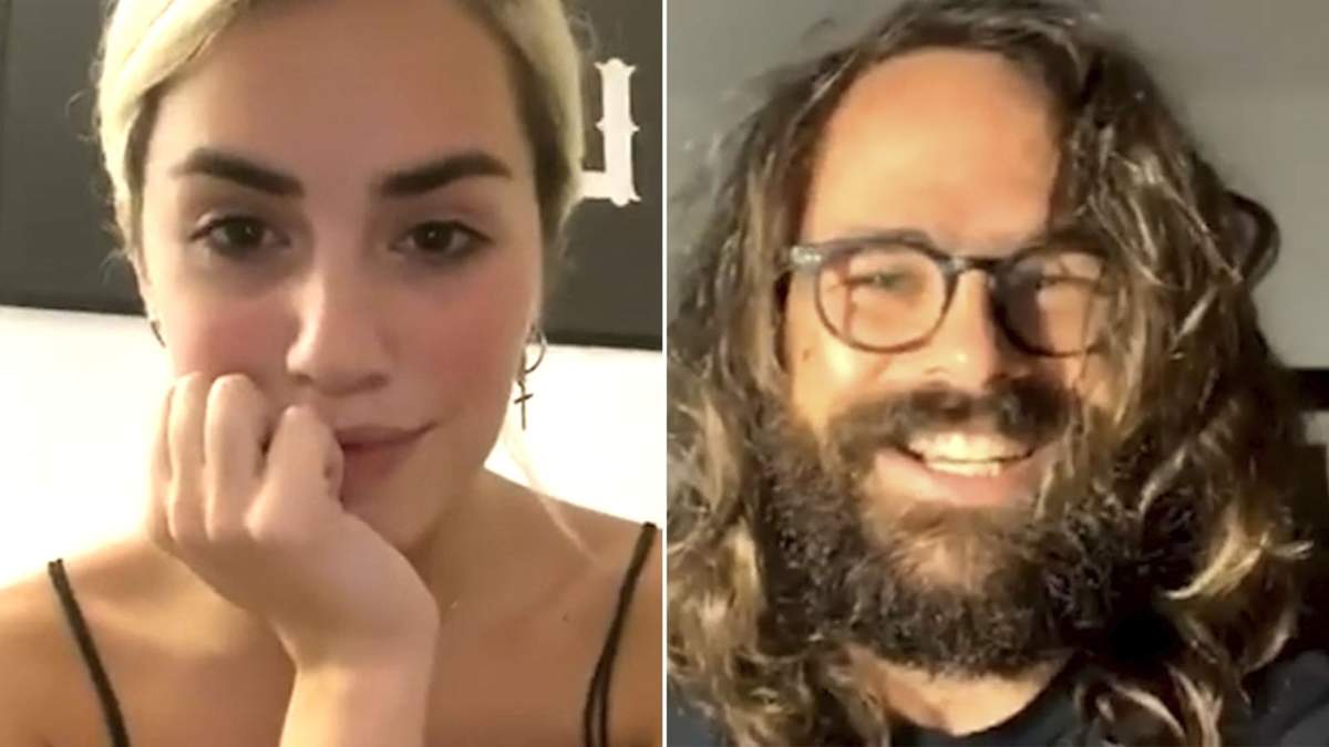 Lali Espósito y Peter Lanzani. Fuente: (Instagram)