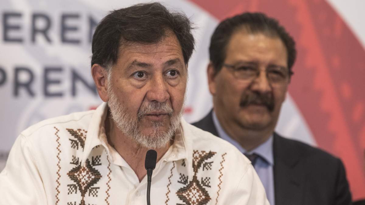El diputado Gerardo Fernández Noroña