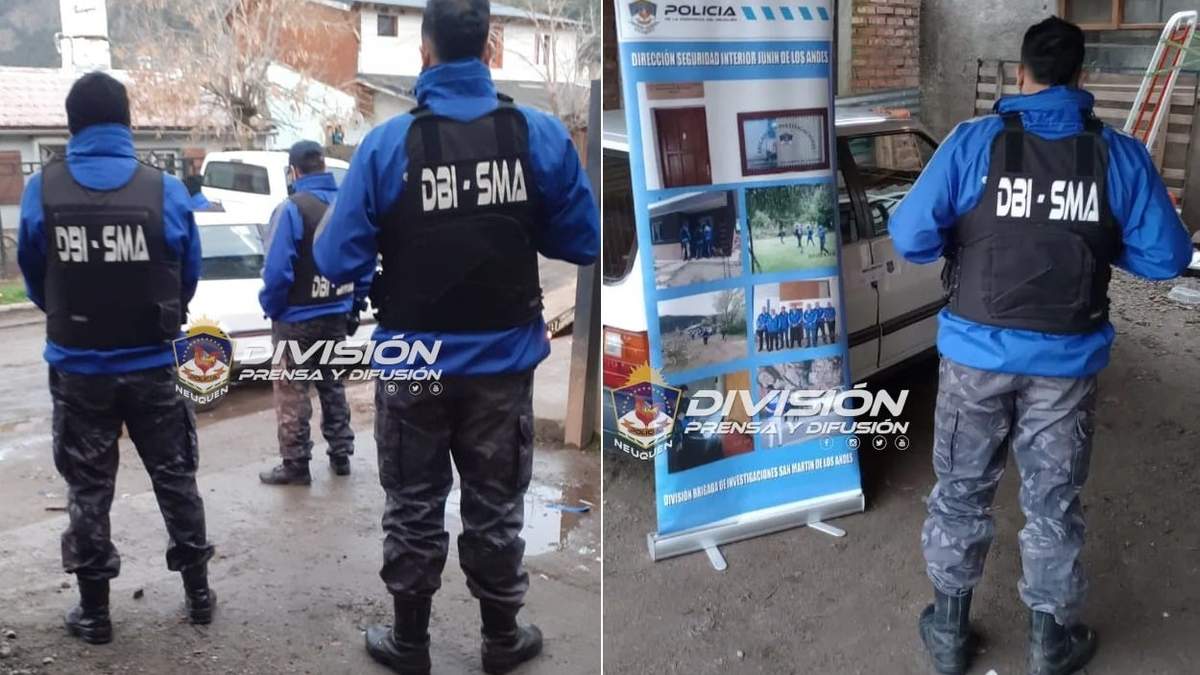 Área de investigaciones de San Martín de los Andes. Fuente: (Policía de Neuquén)