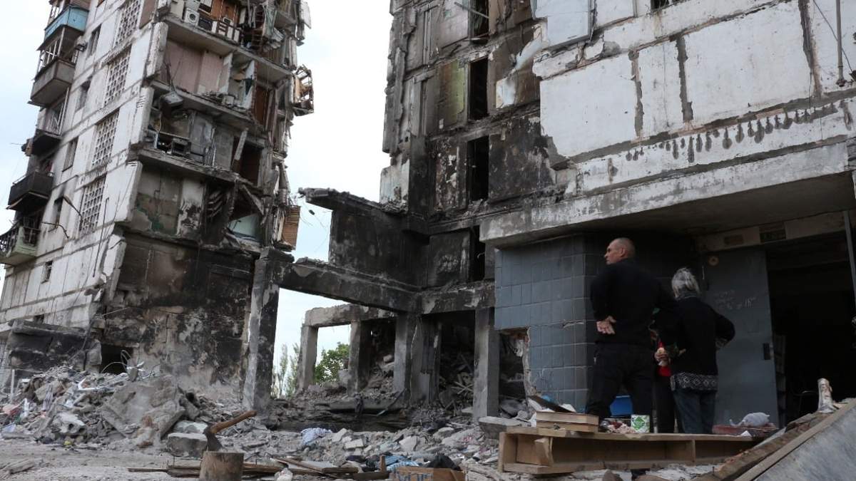 Daños en Ucrania por la guerra con Rusia