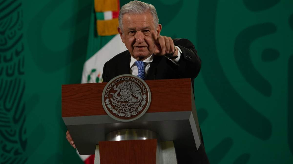 El presidente López Obrador