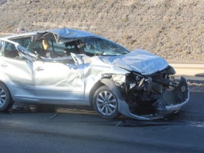 Neuquén: un impactante accidente tuvo lugar en la ruta 7