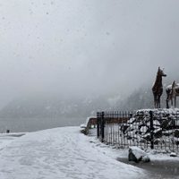 Por viento blanco cierran el tránsito para camiones en dos rutas principales de Neuquén