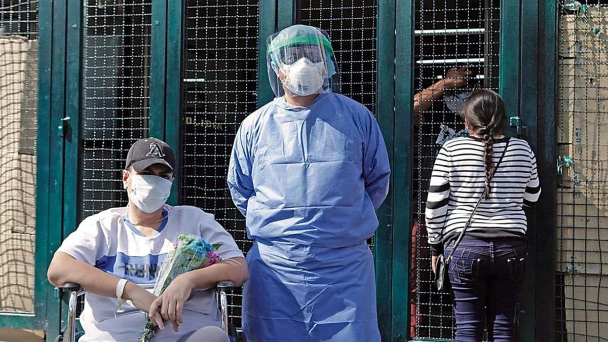Paciente de covid dado de alta. Larga convalecencia