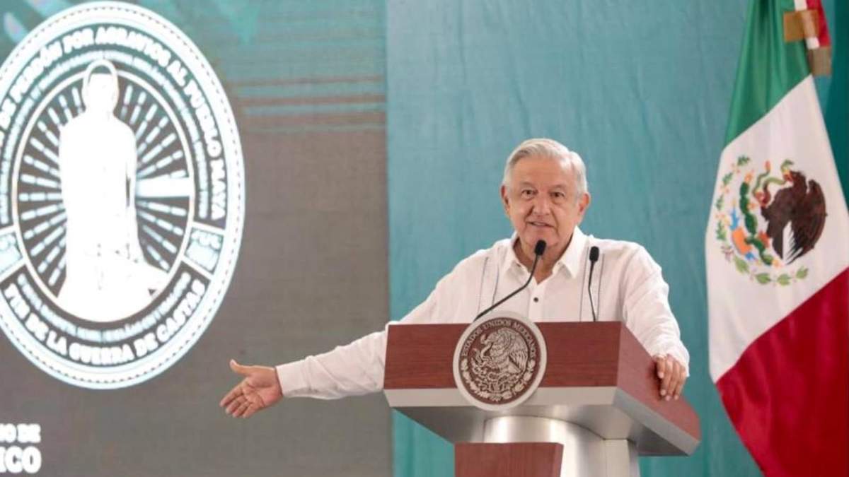 El presidente López Obrador