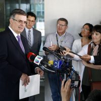 Ebrard presenta a EU plan de la Cepal para contener el flujo de migrantes centroamericanos