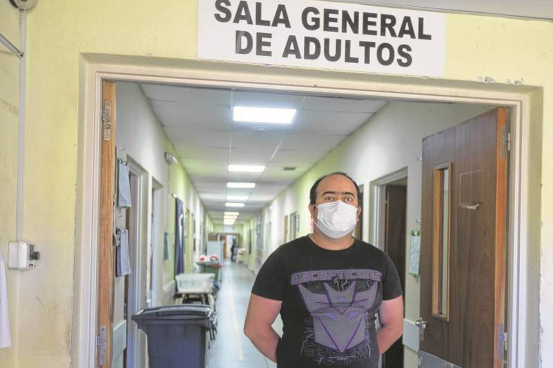 El hijo, Juan Marín. Fuente: (Juan José Thomes)