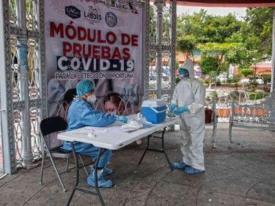 En México suman 378 mil 285 los contagios y 42 mil 645 las defunciones por covid-19